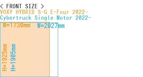 #VOXY HYBRID S-G E-Four 2022- + Cybertruck Single Motor 2022-